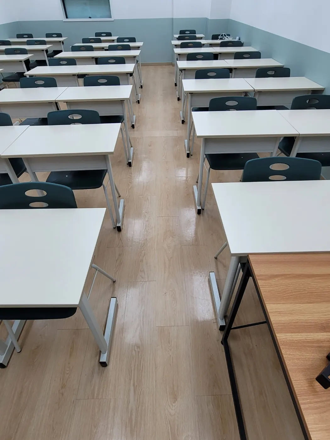 열람석 정리 — 임실군 학원청소 현장