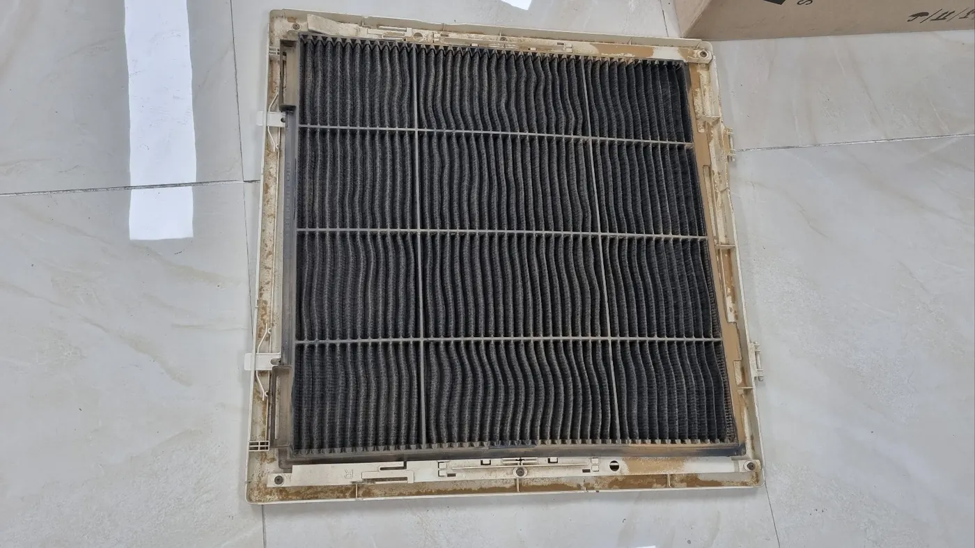 필터·핀 오염 — 고창군 에어컨청소 현장