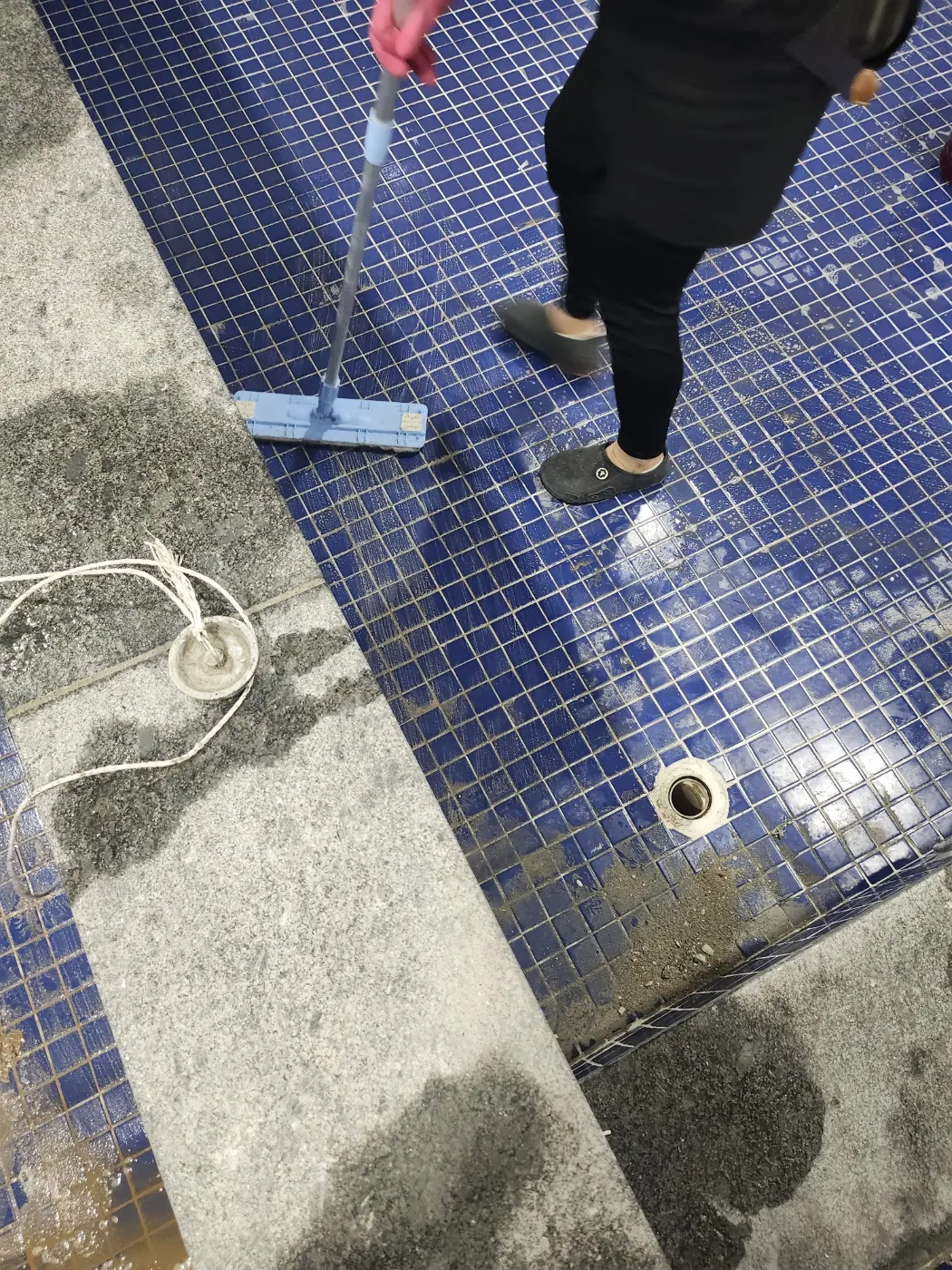줄눈 복원 — 전주시 목욕탕청소 현장