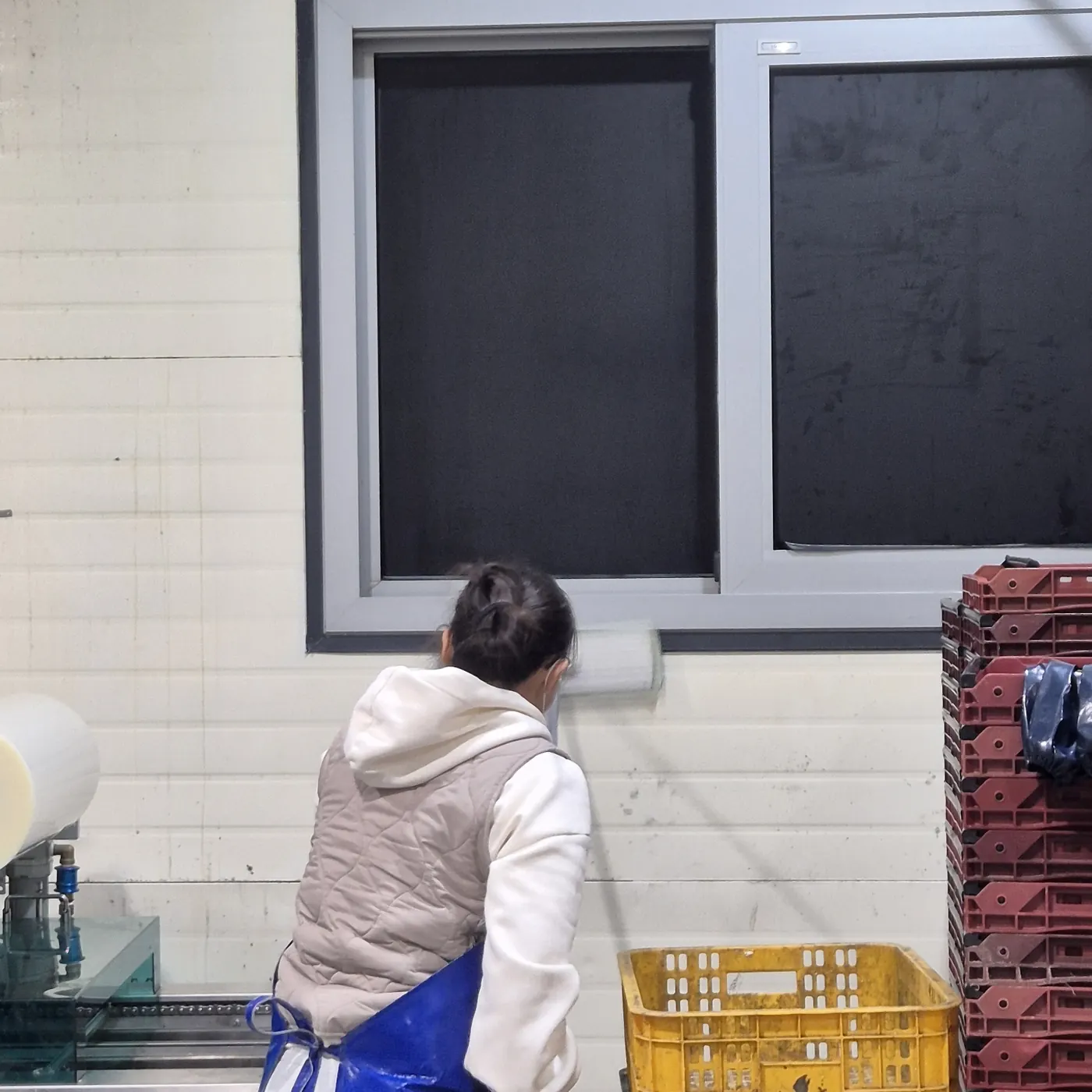 벽면·패널 세정 — 입암면 공장청소 현장