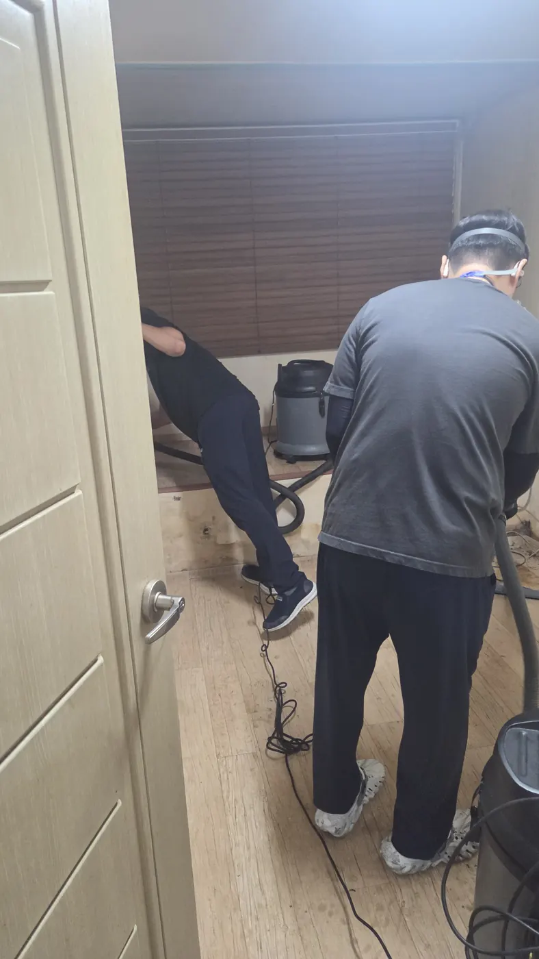오염 제거 — 익산시 침수청소 현장