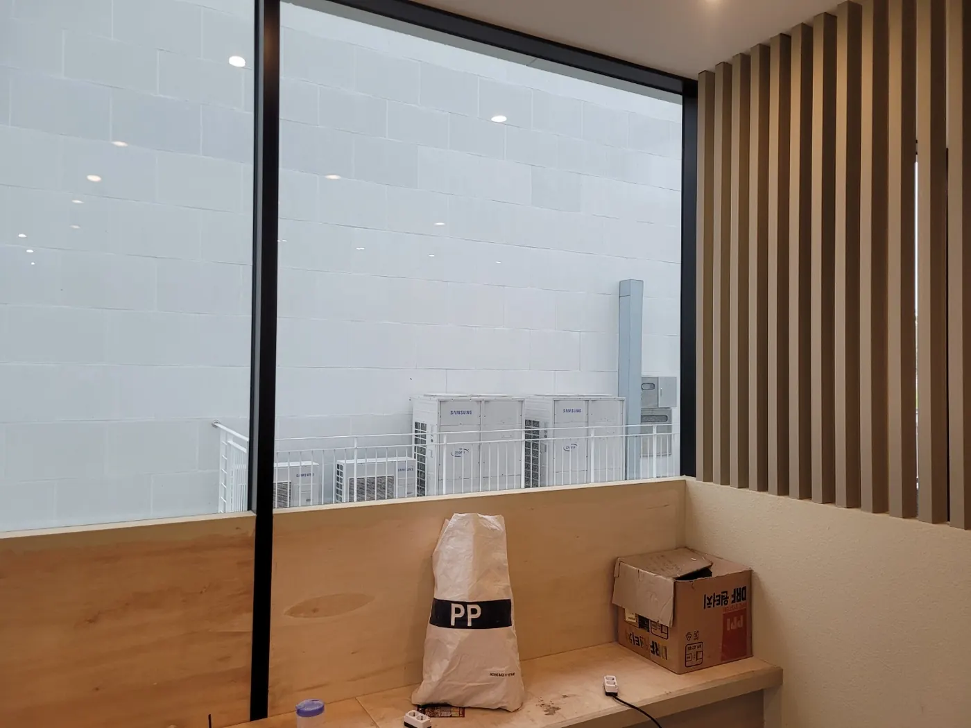 분진 제거 — 칠보면 준공청소 현장