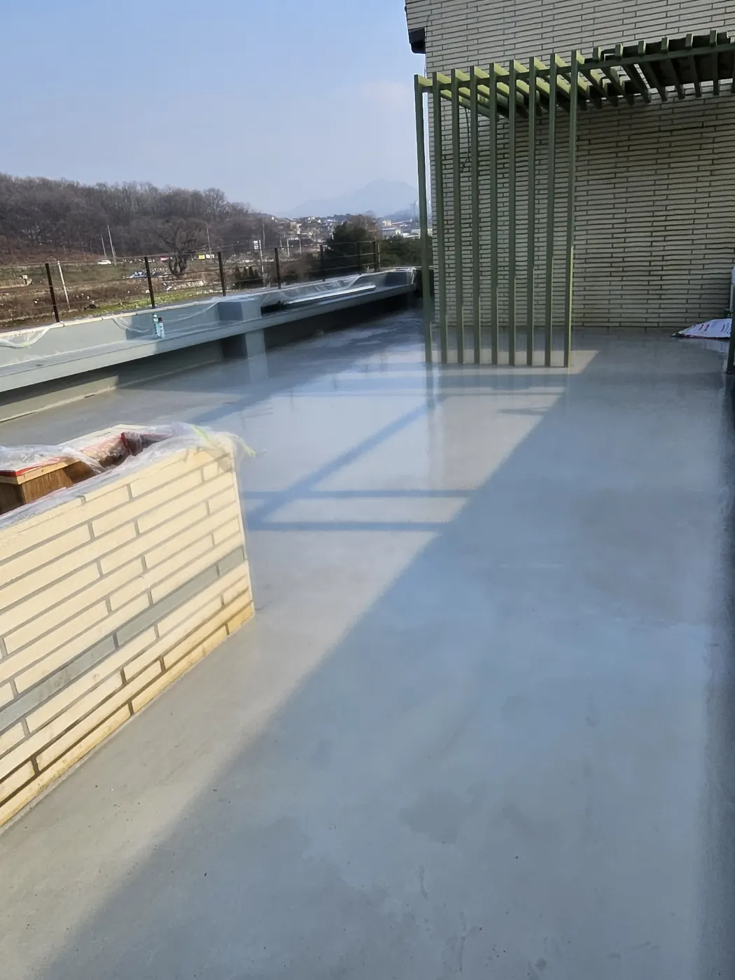 분진 제거 — 하모동 준공청소 현장